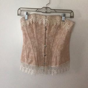 Cream Corset